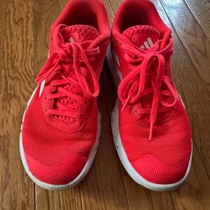 Adidas Red Trainer Sneakers
